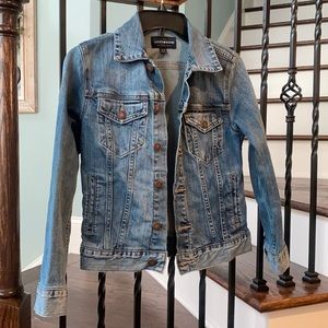 Lucky brand jean jacket XS, like new